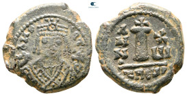 Maurice Tiberius AD 582-602. Theoupolis (Antioch). Decanummium Æ