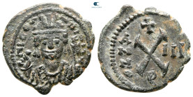 Maurice Tiberius AD 582-602. Theoupolis (Antioch). Decanummium Æ