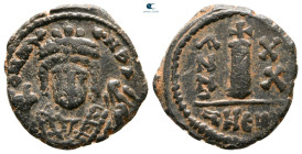 Maurice Tiberius AD 582-602. Theoupolis (Antioch). Decanummium Æ