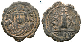 Maurice Tiberius AD 582-602. Theoupolis (Antioch). Decanummium Æ
