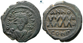 Phocas AD 602-610. Constantinople. Follis or 40 Nummi Æ
