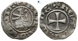 Crusaders. Lusignan Kingdom of Cyprus. Hugh III AD 1324-1359. Denier BI