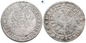 Germany. Liegnitz-Brieg. Georg III AD 1609-1671. 15 Kreuzer AR
