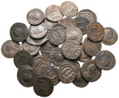 Lot of ca. 35 late roman bronze coins / SOLD AS SEEN, NO RETURN!
very fine