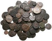 Lot of ca. 85 late roman bronze coins / SOLD AS SEEN, NO RETURN!
very fine