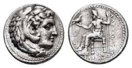 KINGS of MACEDON. Alexander III.(336-323 BC).Tetradrachm.

Condition : Good very fine.

Weight : 16.8 gr
Diameter : 24 mm