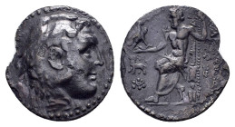 KINGS of MACEDON. Alexander III.(336-323 BC).Tetradrachm.

Condition : Good very fine.

Weight : 14.7 gr
Diameter : 26 mm