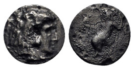 KINGS of MACEDON. Alexander III.(336-323 BC).Tetradrachm.

Condition : Good very fine.

Weight : 6.4 gr
Diameter : 23 mm