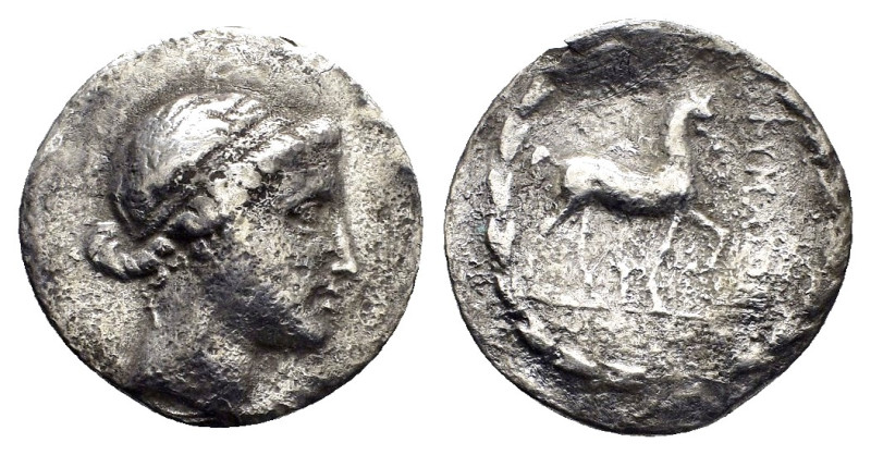 AEOLIS. Kyme. (Circa 155-143 BC). Tetradrachm.

Condition : Good very fine.

Wei...