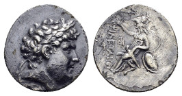KINGS of PERGAMON. Eumenes I.(263-241 BC). Tetradrachm.

Condition : Good very fine.

Weight : 14.5 gr
Diameter : 29 mm