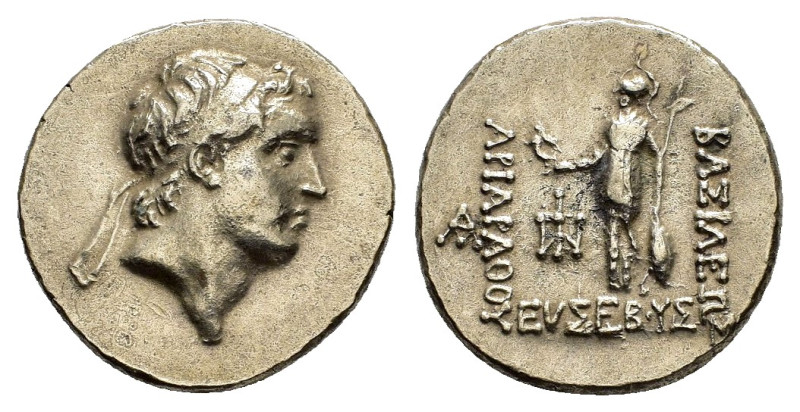 KINGS of CAPPADOCIA. Ariarathes V Eusebes Philopator.(Circa 163-130 BC).Tetradra...