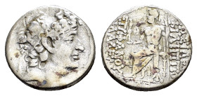 SELEUKID KINGS of SYRIA. Philip I Philadelphos (Circa 95-83 BC).Antioch.Tetradrachm.

Condition : Good very fine.

Weight : 14.01 gr
Diameter : 25 mm