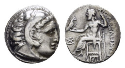 KINGS of MACEDON. Alexander III. The Great.(336-323 BC).Drachm.

Condition : Good very fine.

Weight : 4.2 gr
Diameter : 15 mm