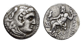 KINGS of MACEDON. Alexander III. The Great.(336-323 BC).Drachm.

Condition : Good very fine.

Weight : 4.1 gr
Diameter : 15 mm