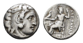 KINGS of MACEDON. Alexander III. The Great.(336-323 BC).Drachm.

Condition : Good very fine.

Weight : 4.07 gr
Diameter : 14 mm