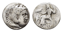 KINGS of MACEDON. Alexander III. The Great.(336-323 BC).Drachm.

Condition : Good very fine.

Weight : 3.9 gr
Diameter : 15 mm
