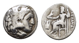 KINGS of MACEDON. Alexander III. The Great.(336-323 BC).Drachm.

Condition : Good very fine.

Weight : 3.9 gr
Diameter : 16 mm