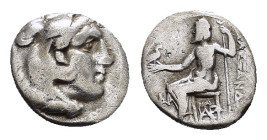 KINGS of MACEDON. Alexander III. The Great.(336-323 BC).Drachm.

Condition : Good very fine.

Weight : 3.8 gr
Diameter : 16 mm