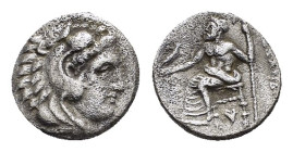 KINGS of MACEDON. Alexander III. The Great.(336-323 BC).Drachm.

Condition : Good very fine.

Weight : 4.03 gr
Diameter : 16 mm