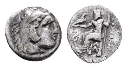 KINGS of MACEDON. Alexander III. The Great.(336-323 BC).Drachm.

Condition : Good very fine.

Weight : 3.9 gr
Diameter : 16 mm
