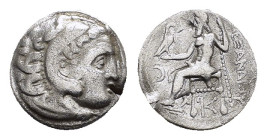 KINGS of MACEDON. Alexander III. The Great.(336-323 BC).Drachm.

Condition : Good very fine.

Weight : 4.01 gr
Diameter : 17 mm