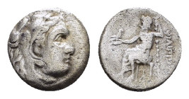 KINGS of MACEDON. Alexander III. The Great.(336-323 BC).Drachm.

Condition : Good very fine.

Weight : 3.8 gr
Diameter : 16 mm
