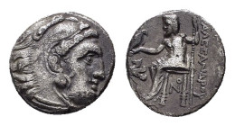 KINGS of MACEDON. Alexander III. The Great.(336-323 BC).Drachm.

Condition : Good very fine.

Weight : 4.02 gr
Diameter : 16 mm