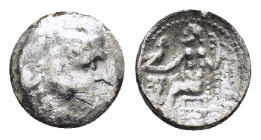 EASTERN EUROPE. Imitations of Alexander III of Macedon.(3rd-2nd centuries BC). Drachm.

Condition : Good very fine.

Weight : 3.6 gr
Diameter : 16 mm