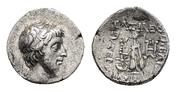 KINGS of CAPPADOCIA. Ariarathes X Eusebes Philadelphos.(42-36 BC). Drachm.

Cond...