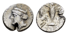 PONTUS.Amisos.(Circa 435-370 BC).Siglos.

Condition : Good very fine.

Weight : 5.7 gr
Diameter : 18 mm