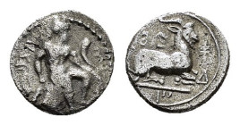 CYPRUS. Salamis. Evagoras I (Circa 411-374 BC).Drachm.

Condition : Good very fine.

Weight : 3.1 gr
Diameter : 15 mm