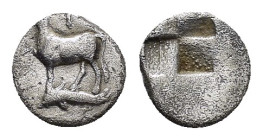 THRACE. Byzantion.(Circa 387/6-340 BC).Hemidrachm.

Condition : Good very fine.

Weight : 2.3 gr
Diameter : 12 mm