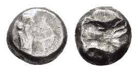 ACHAEMENID EMPIRE.Time of Darios I to Xerxes II.(485-420 BC).Sardes.Siglos.

Condition : Good very fine.

Weight : 5.5 gr
Diameter : 12 mm
