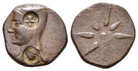 PONTUS. Uncertain. Time of Mithradates VI.(Circa 130-100 BC). Ae.

Condition : Good very fine.

Weight : 19.6 gr
Diameter : 25 mm
