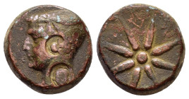 PONTUS. Uncertain. Time of Mithradates VI.(Circa 130-100 BC). Ae.

Condition : Good very fine.

Weight : 21.03 gr
Diameter : 23 mm
