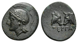 MYSIA. Pergamon.(Circa 310-282 BC).Ae.

Condition : Good very fine.

Weight : 1.8 gr
Diameter : 14 mm