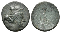 TROAS. Ilion.(Circa 4th-3rd century BC).Ae.

Condition : Good very fine.

Weight : 1.6 gr
Diameter : 13 mm
