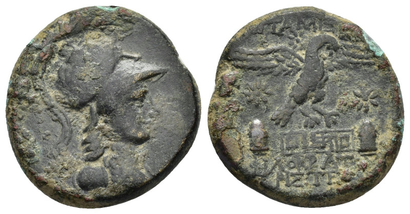 PHRYGIA. Apameia.(Circa 88-40 BC).Ae.

Condition : Good very fine.

Weight : 9.5...