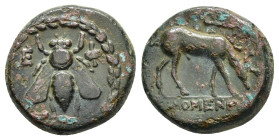 IONIA. Ephesos.(Circa 390-300 BC).Ae.

Condition : Good very fine.

Weight : 5.08 gr
Diameter : 16 mm