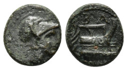 KINGS of MACEDON. Demetrios I Poliorketes.(306-283 BC). Ae.

Condition : Good very fine.

Weight : 1.8 gr
Diameter : 12 mm