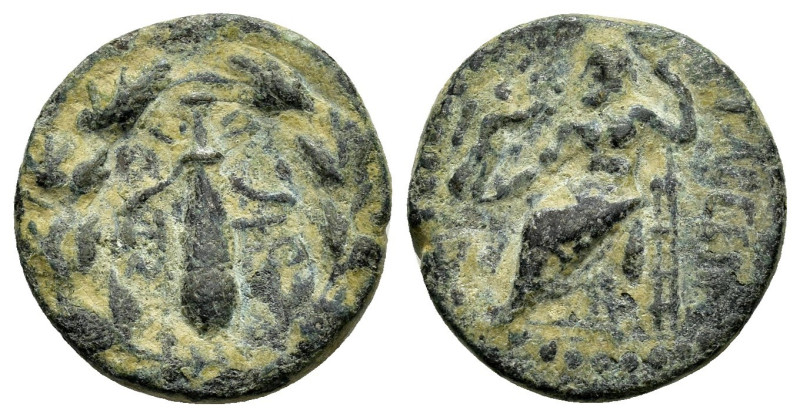 CILICIA. Tarsos.(Circa 164-27 BC). Ae.

Condition : Good very fine.

Weight : 4....