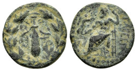 CILICIA. Tarsos.(Circa 164-27 BC). Ae.

Condition : Good very fine.

Weight : 4.02 gr
Diameter : 18 mm
