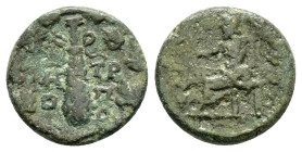 CILICIA. Tarsos.(Circa 164-27 BC). Ae.

Condition : Good very fine.

Weight : 2.5 gr
Diameter : 14 mm