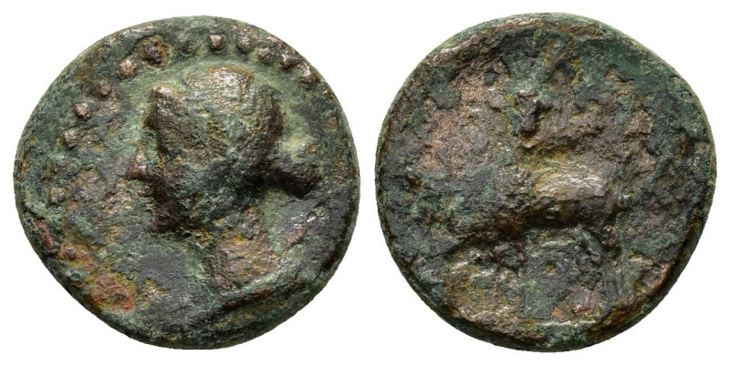 KINGS OF CAPPADOCIA. Ariarathes X Eusebes Philadelphos (42-36 BC). Ae.

Conditio...