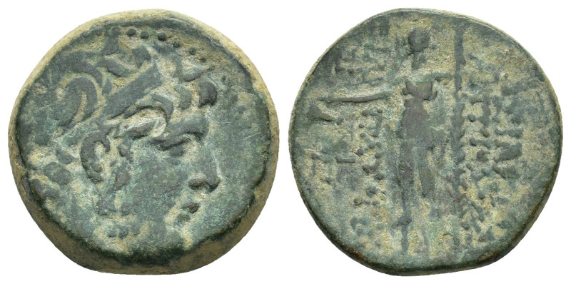 SELEUKID KINGDOM. Antiochos IX Eusebes Philopator (Kyzikenos) (114/3-95 BC). Ae....