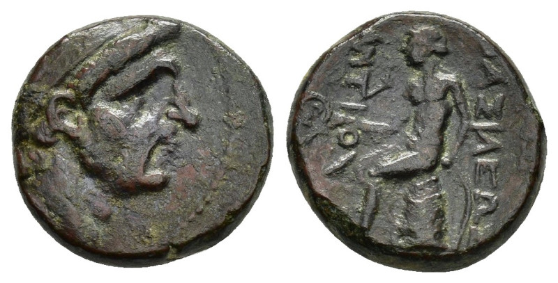 SELEUKID KINGS OF SYRIA. Antiochos I Soter (281-261 BC). Ae.

Condition : Good v...