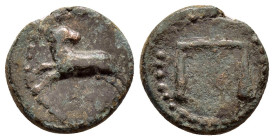 PHARONIC KINGS OF EGYPT. Nektanebo II (361-343 BC). Ae.

Condition : Good very fine.

Weight : 3.5 gr
Diameter : 16 mm