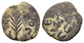 JUDAEA. Procurators. Porcius Festus.(59-62).Jerusalem.Ae.

Condition : Good very fine.

Weight : 2.3 gr
Diameter : 15 mm
