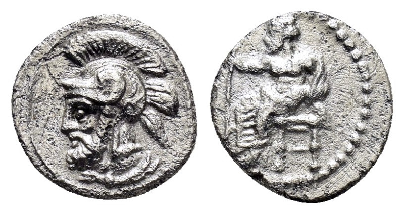 CILICIA. Tarsos. Pharnabazos (Persian military commander, 380-374/3 BC). Obol.

...