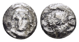 CILICIA. Uncertain.(4th century BC).Obol.

Condition : Good very fine.

Weight : 0.64 gr
Diameter : 8 mm